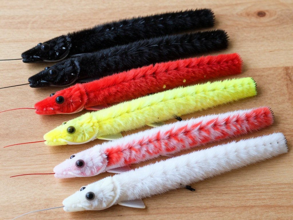 Bunny Leech Streamer für Hecht in verschiedenen Farben