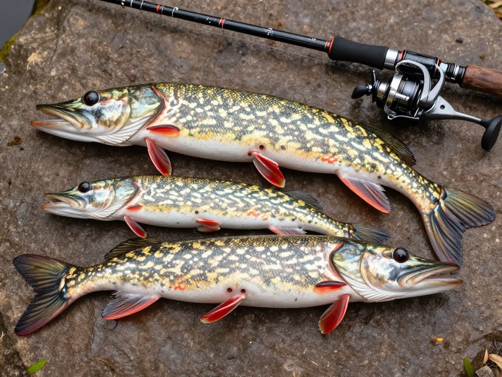 Pike Deceiver Streamer für Hecht mit charakteristischem Profil